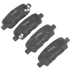 Rear Disc Brake Pads for Dualis J10 Wagon 2x Left/Right (2007-2016)