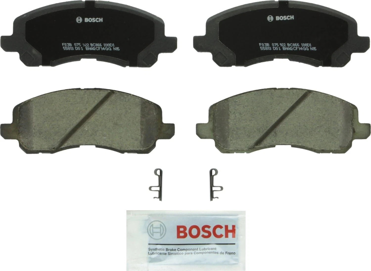 Front Brake Kit 294mm Rotors Bosch Ceramic Pads for Dodge Caliber/Compass/Patriot (2007–2012)