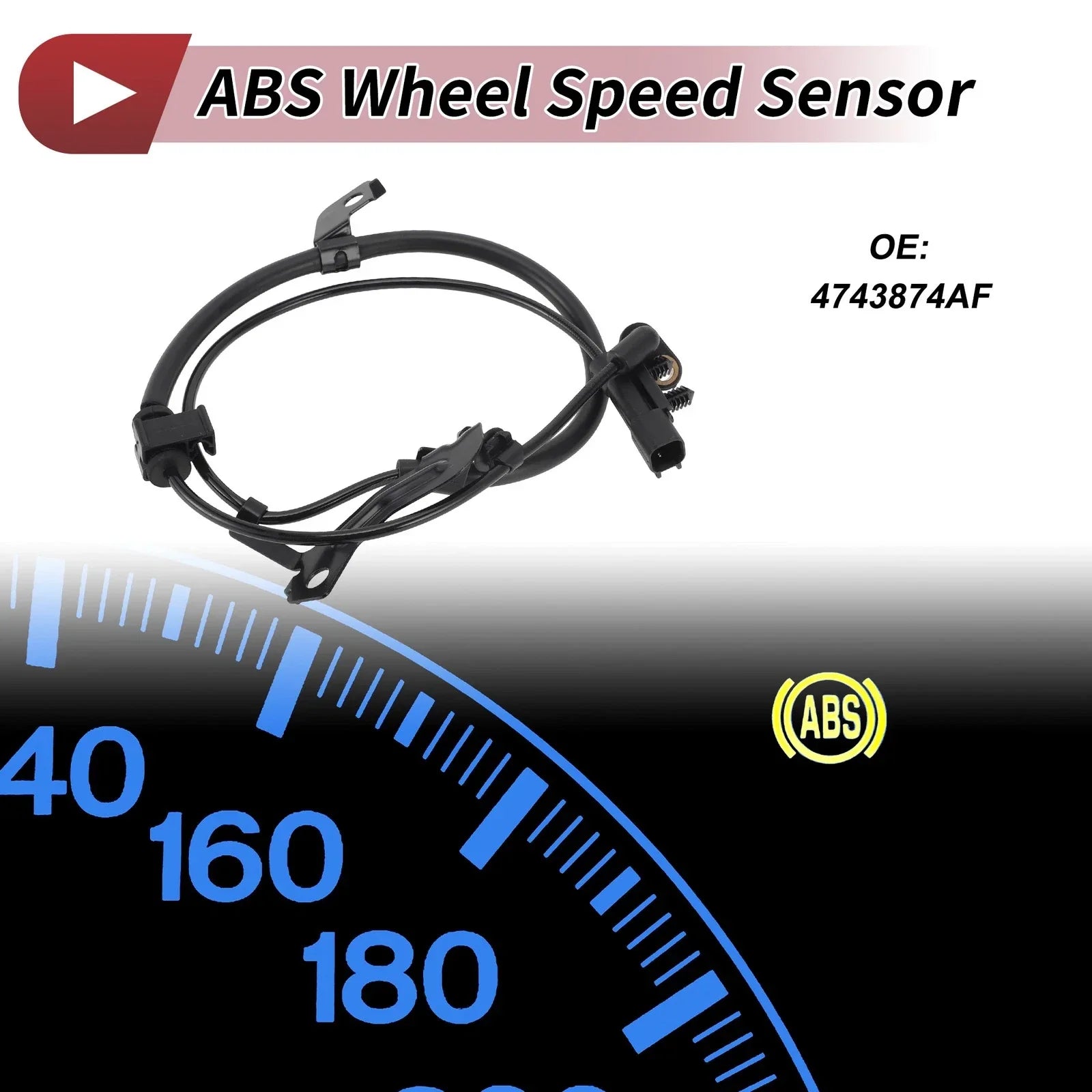ABS Wheel Speed Sensor for Dodge Journey Rear Right (2011-2020)