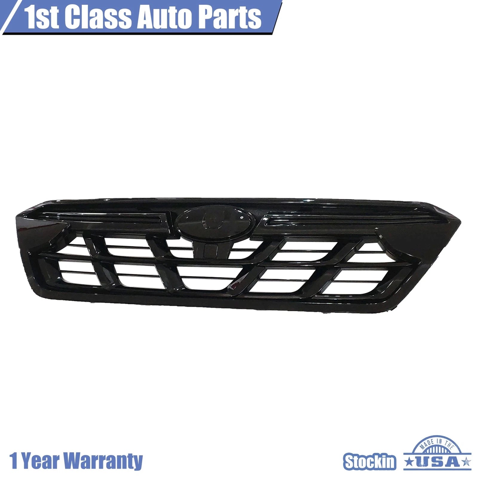 Front Bumper Grille for Subaru Crosstrek (2021-2023) Black Trim