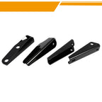 Rear Shock Relocation Brackets Kit for Chevy C10 C20 GMC C15 (1963–1972)