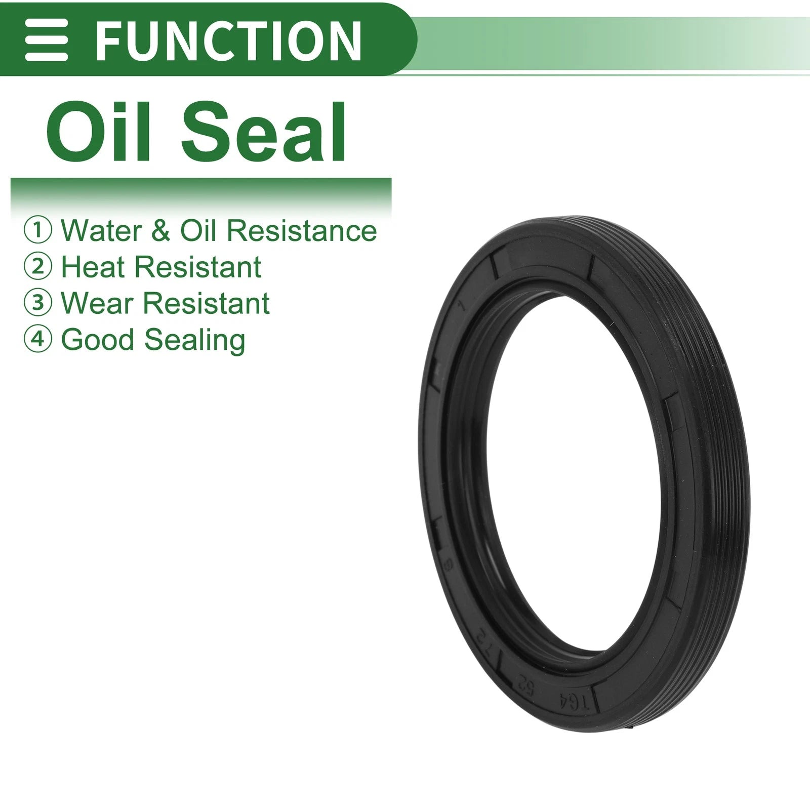 Oil Seal   - NBR Rubber 52x72x8mm