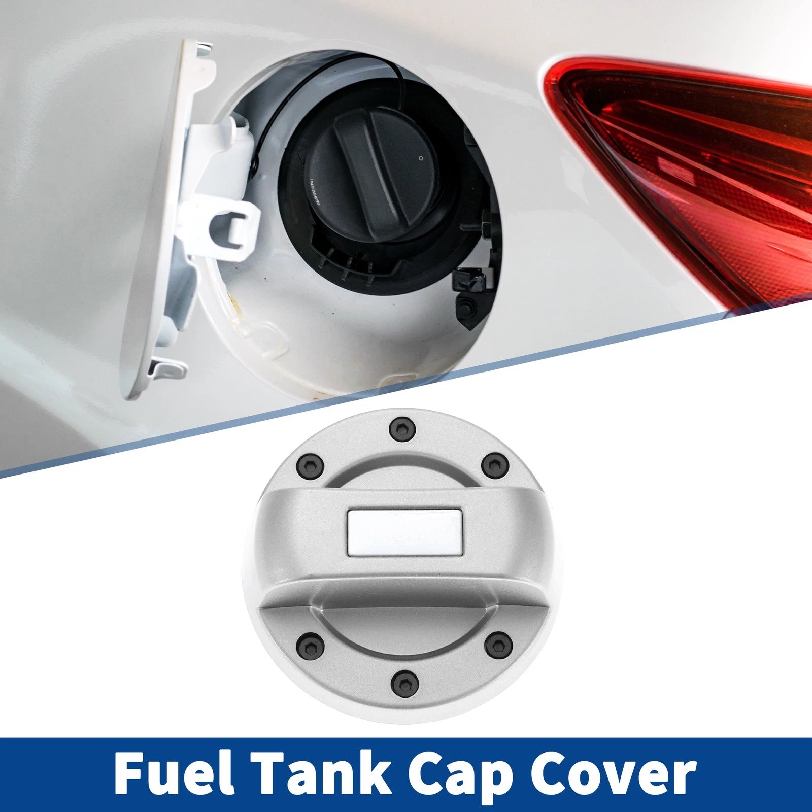 Gas Fuel Tank Cap Cover Trim Sticker for Suzuki Jimny (2019–2023)