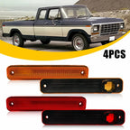 Set of 4 Side Marker Light Housings for Ford F-150 F-100 (1973–1979)