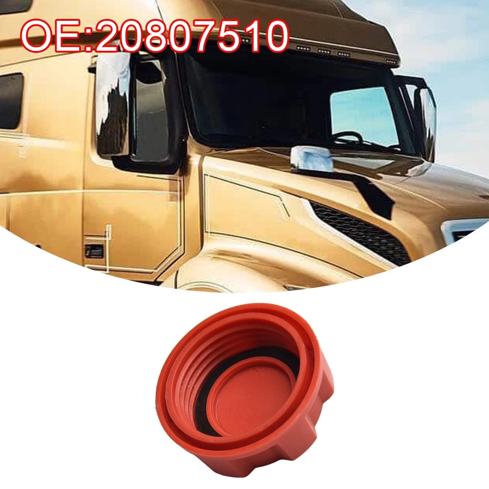 ABS Engine Oil Filler Cap for Volvo VHD VNL (2007–2015)