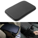 Universal Car Armrest Pad Cover for Auto Center Console - PU Leather Mat