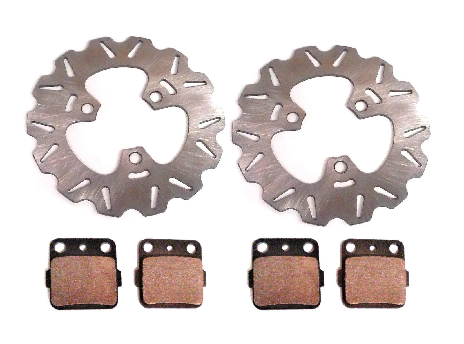 Brake Rotor & Pad Set for Honda FourTrax SporTrax 250 300 400 (1990–2006)