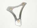 Chrome Sissy Bar Backrest Pad Mount Flat Plate for Harley Touring FLHR