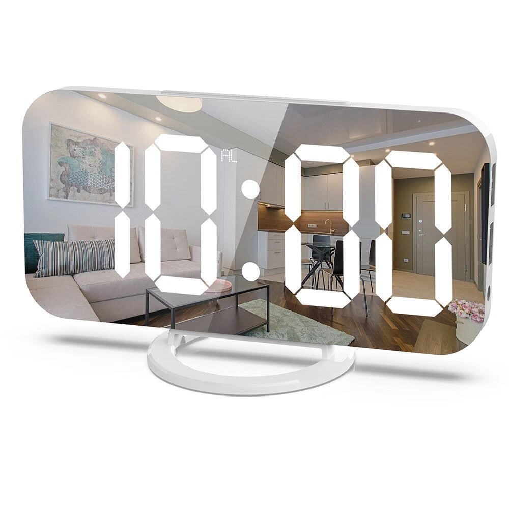 Digital Alarm Clock with LED Display and Snooze Function