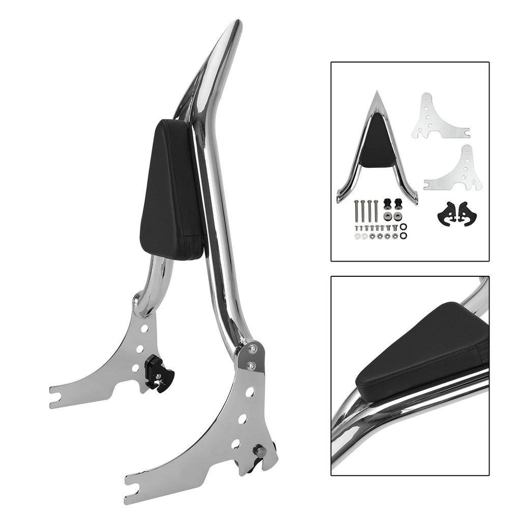 Passenger Backrest for Sportster XL883 C/R XL1200R XLH883 XLH1200 (2004–2020)