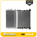 AC condenser and radiator for Chevrolet Equinox, GMC Terrain (2018–2019)