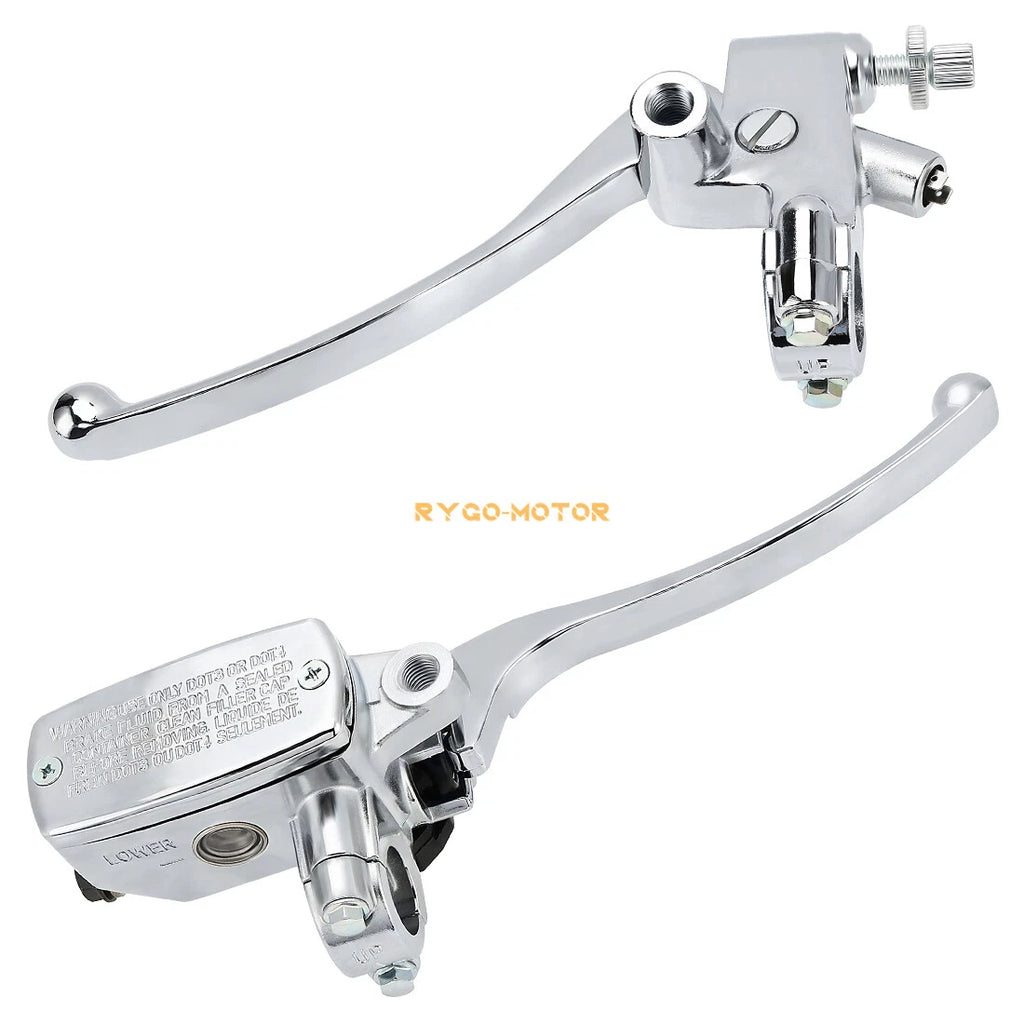 7/8" 22mm Handlebar Brake Master Cylinder & Clutch Lever Universal