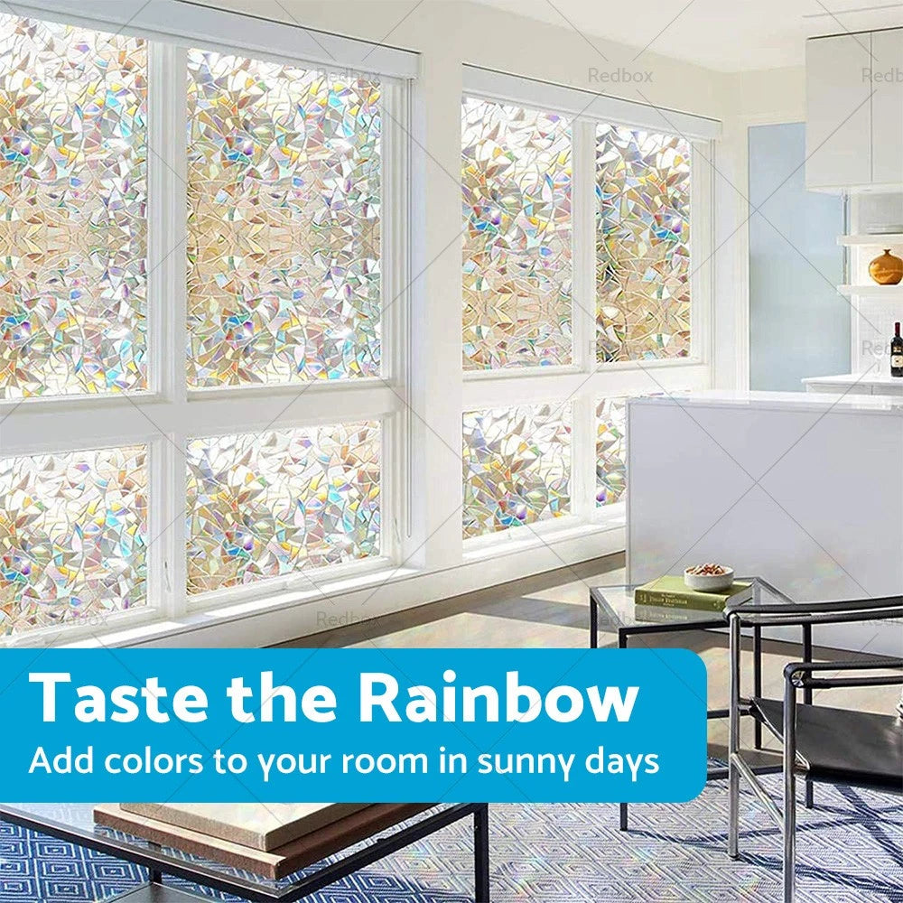 3D Textured Window Film for Glass Windows and Doors