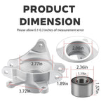 Rear Wheel Axle Knuckle + Bearing Kit for Can-Am Maverick 1000R (2013–2018)