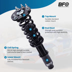 Coilovers for Honda Accord (2008-2012) Adjustable Height Shocks Springs