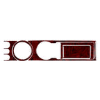 Water Cup Holder Panel Cover Trim Kit for BMW 3 Series E36 (1994–1996) Red Wood