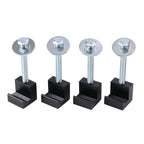 Set of 4 Tie Down Clamps for Pickup Truck Tool Box