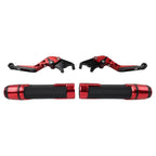Folding Extendable Brake Clutch Levers & Handlebar Grips for BMW C650GT C600 (2012-2018)