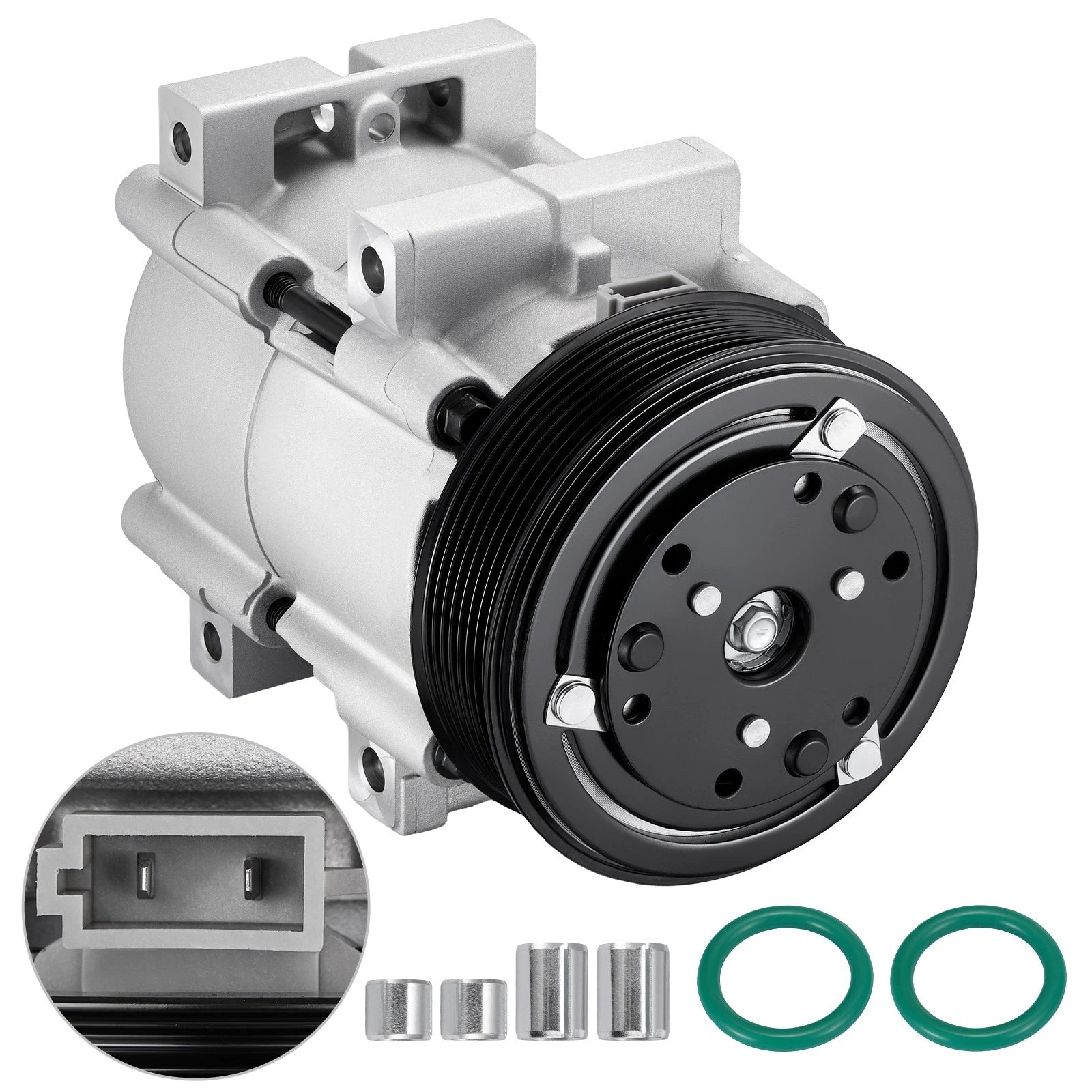 AC Compressor for Ford F-550 F-450 F-350 Super Duty (1999–2003) CO101700C