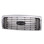 Front Grille Replacement Chrome Plastic for 2010–2012 Ford Pickup Light Duty