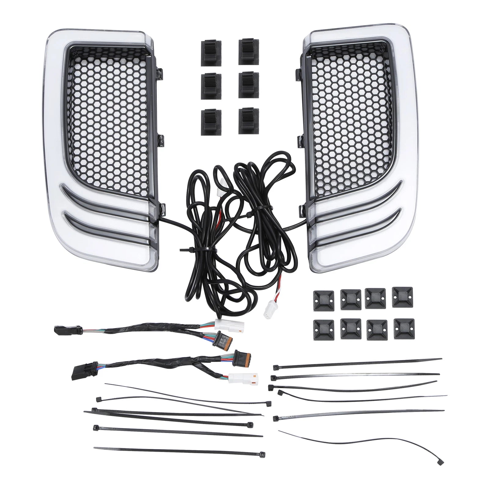 LED Fairing Lower Grills with Turn Signals for Harley Touring (2014–2024)