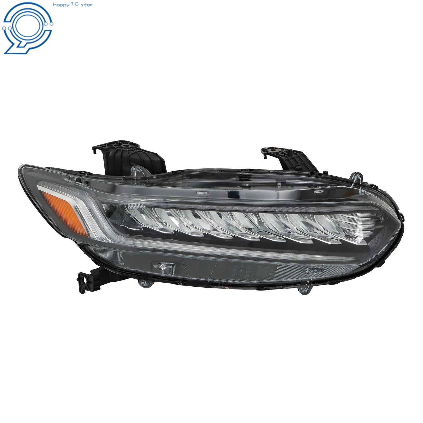 Full LED Headlights for Honda Accord (2018–2021) Chrome Right Side