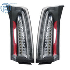Set of 2 Black Housing Tail Lights for Cadillac ATS (2013-2018)