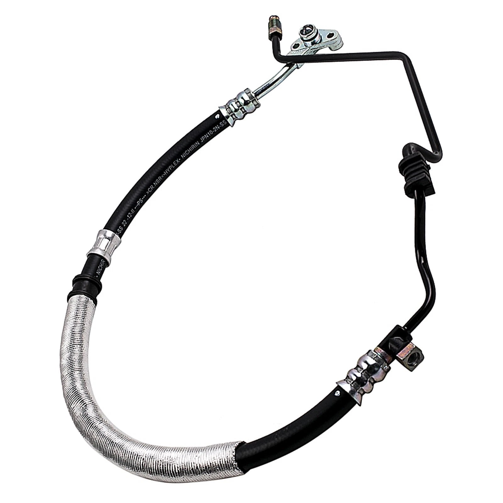 Power Steering Pump & Pulley + Pressure Line Hose for Honda Odyssey 53713SHJA02