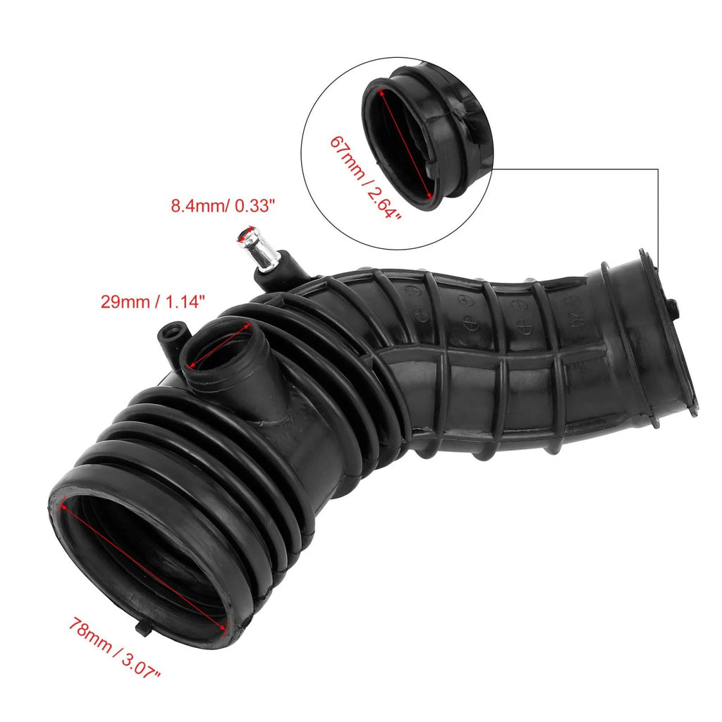 Engine Air Intake Tube Hose Pipe Rubber for Honda CM4 (2003–2007) 17228-RAC-U00