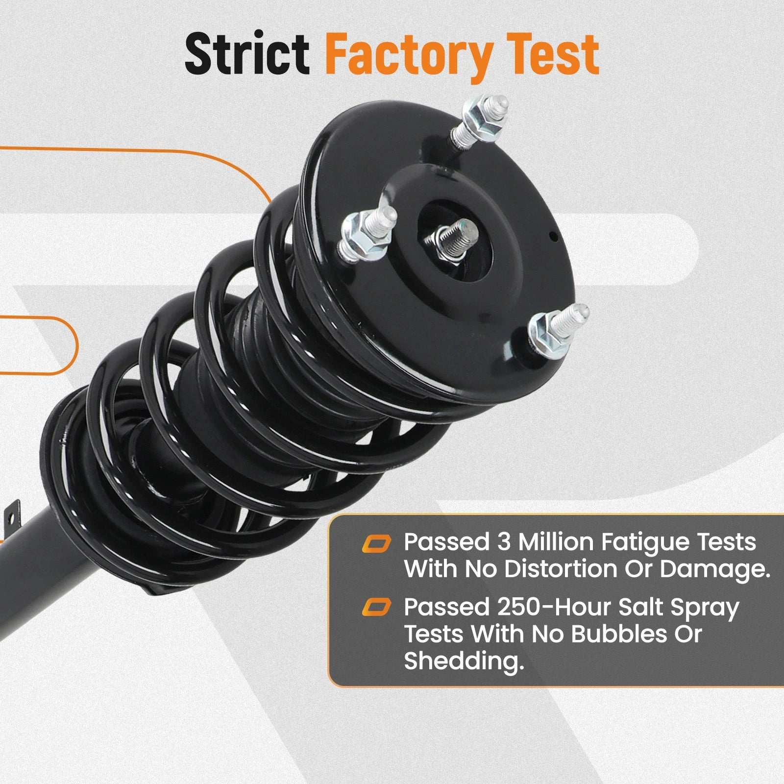 Pair Front Struts & Coil Spring Assembly for Lexus IS250 IS350 (2006–2013) RWD