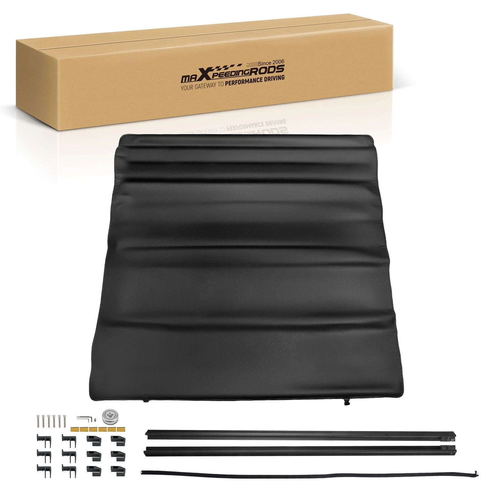 Soft Roll-Up Tonneau Cover for Toyota Tacoma (1995–2004) 6ft Bed Vinyl