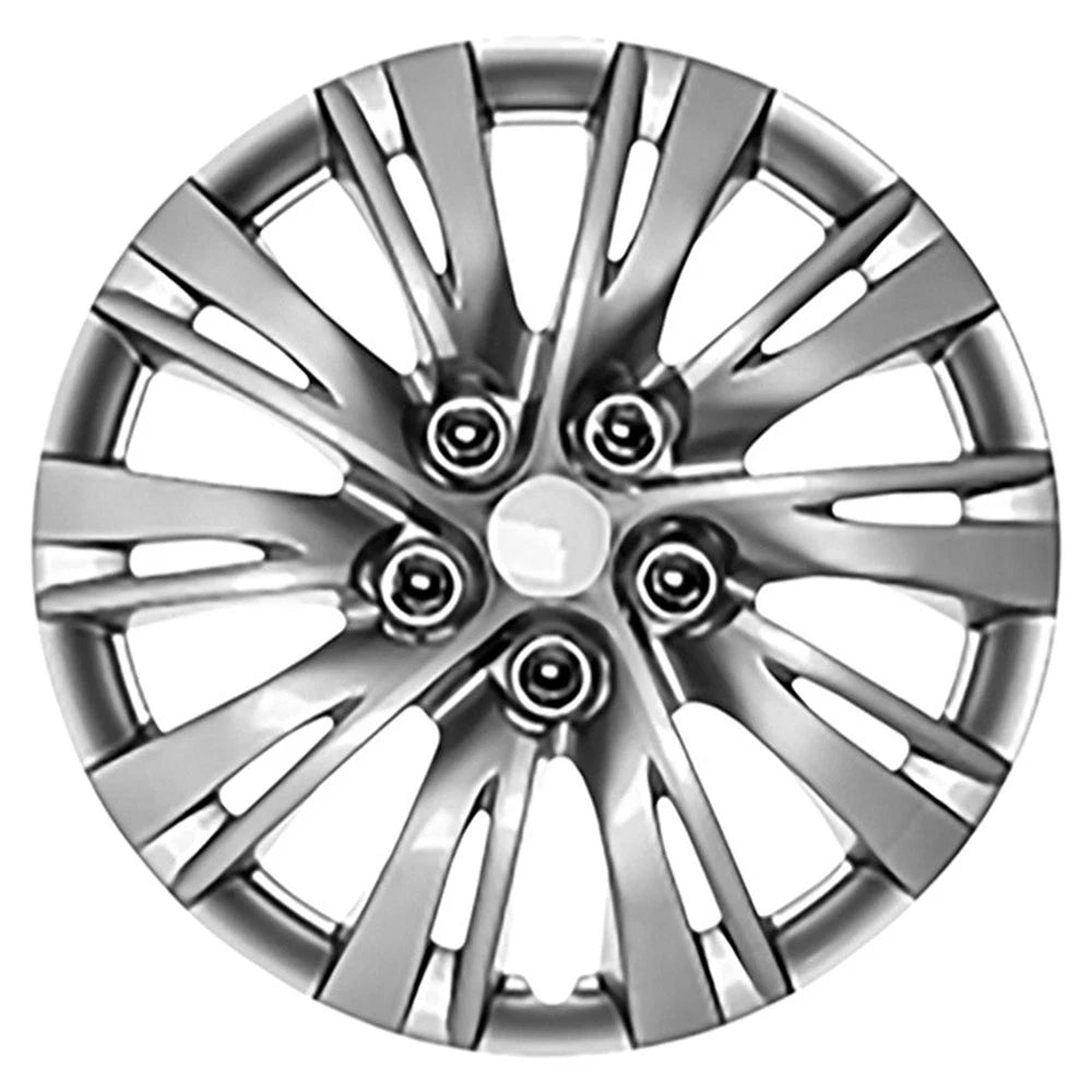Wheel Cover Hubcaps Replacement 16 Inch Split Spoke Silver for Toyota Camry (2012–2014)
