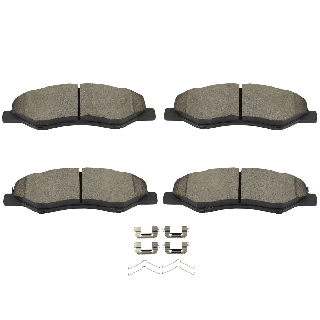 4X Front Ceramic Brake Pads for Honda Odyssey (2018–2021)