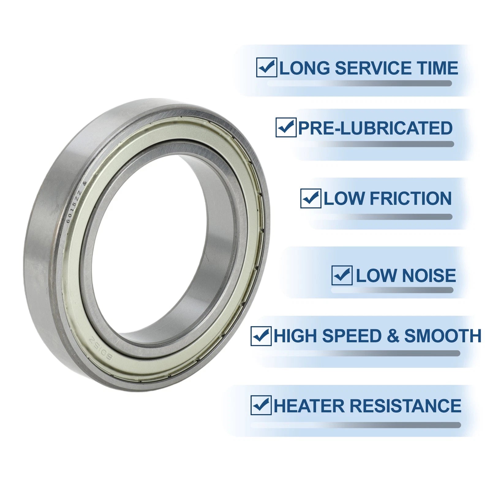 Deep Groove Ball Bearing 75x115x20mm for Scooter Skateboard (6015ZZ)