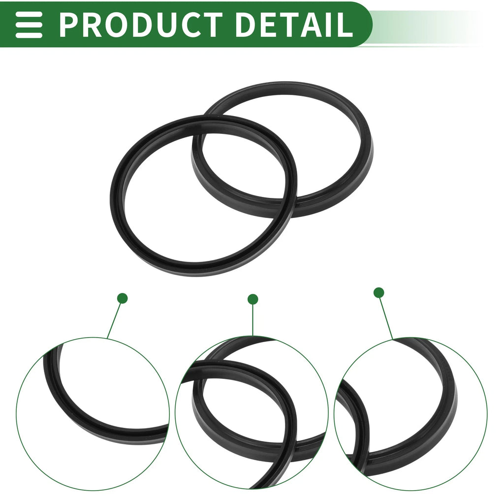 Set of 5 Oil Seal Rotary Shaft Seal NBR Rubber 67x75x5mm