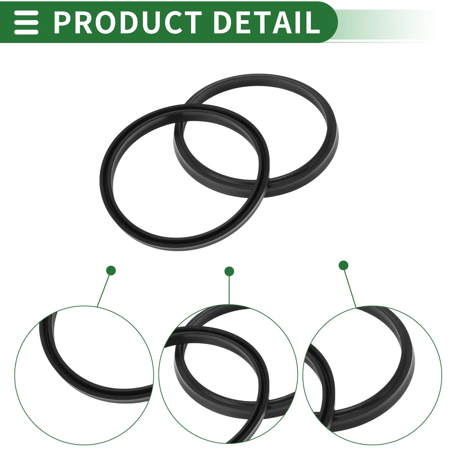 Set of 5 Oil Seal Rotary Shaft Seal NBR Rubber 67x75x5mm