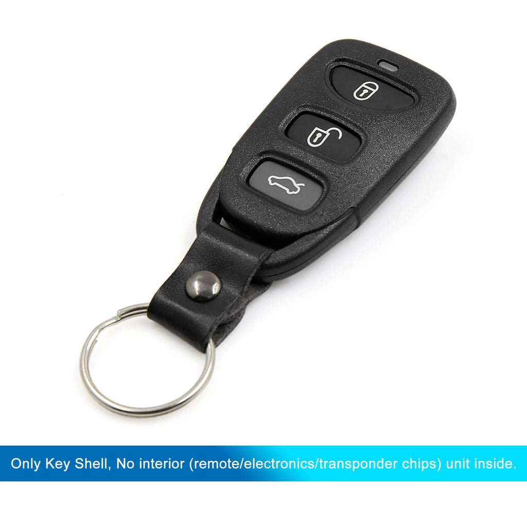 Car Key Fob Shell Case OSLOKA423T for Hyundai Elantra Sonata (2011–2020)