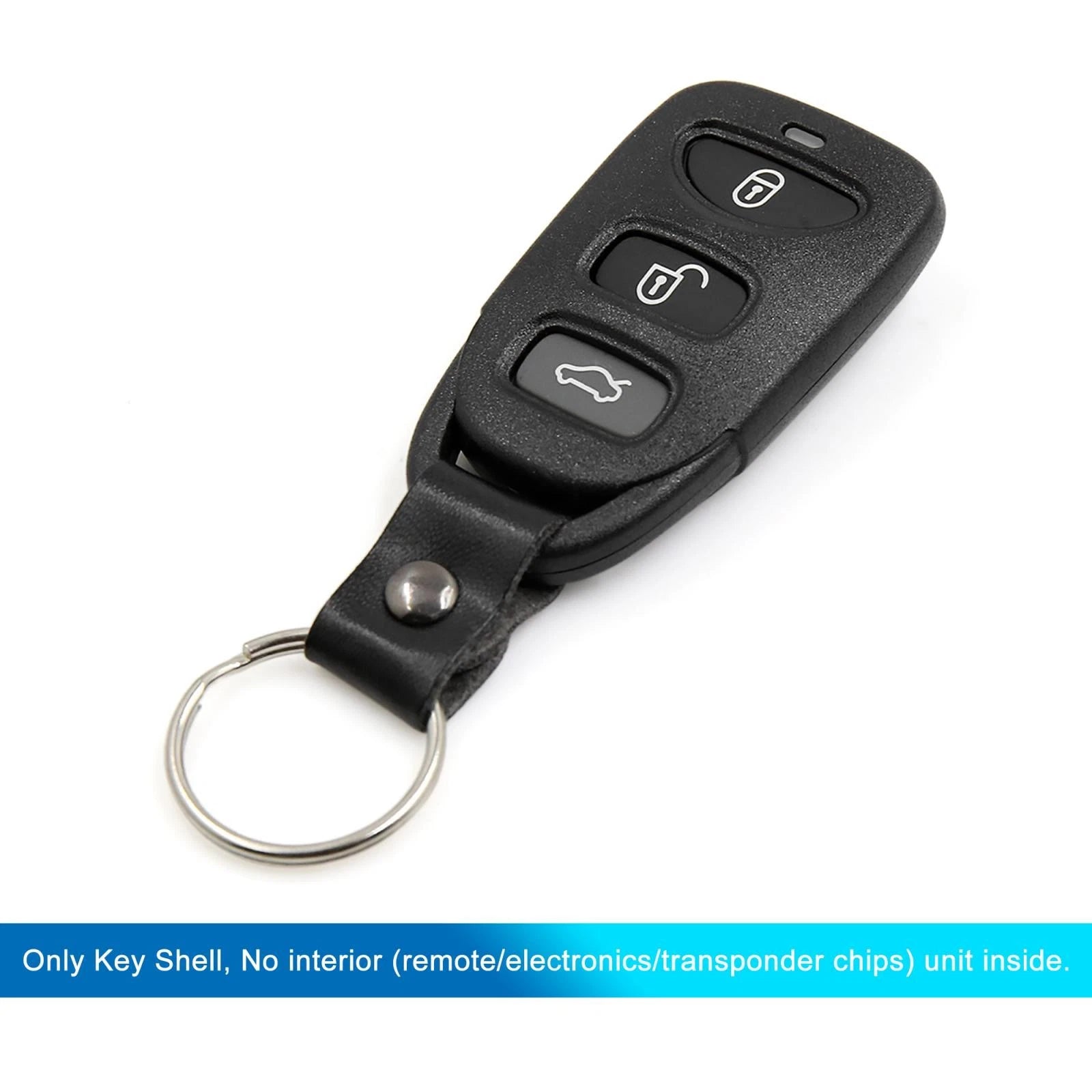 Car Key Fob Shell Case OSLOKA423T for Hyundai Elantra Sonata (2011–2020)
