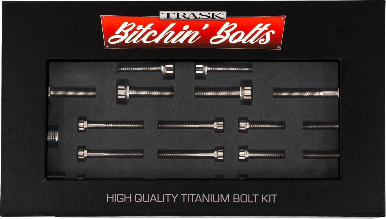 Titanium M8 Transmission Bolts Hardware Kit for Trask TM-1050-I