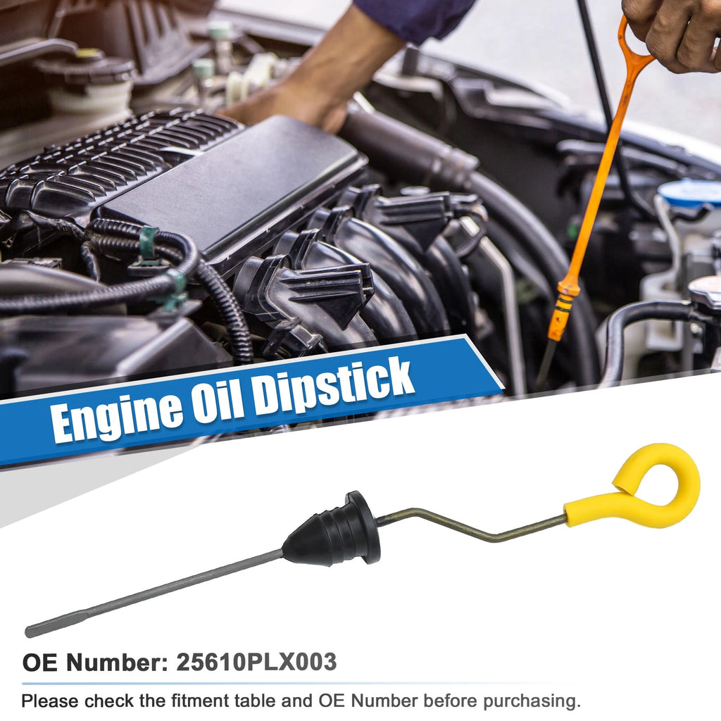 1 Pcs Engine Oil Dipstick for Honda Civic 1.7L (2001–2005) No. 25610PLX003