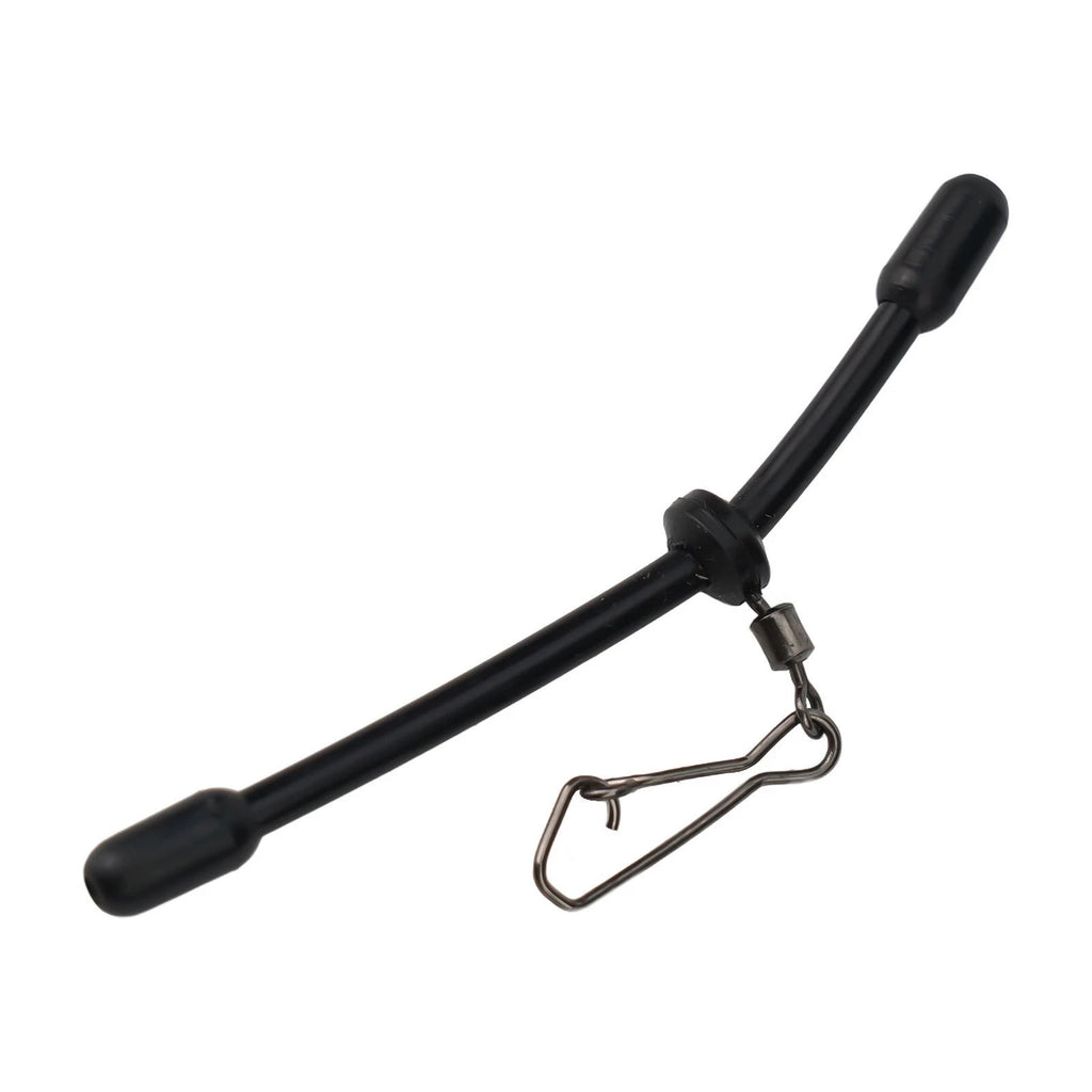 5Pcs Anti-Tangle Feeder Boom Spacer with Snaps Connector for Fishing