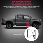 Power Window Regulator with Motor for Nissan Pathfinder (2013-2020)