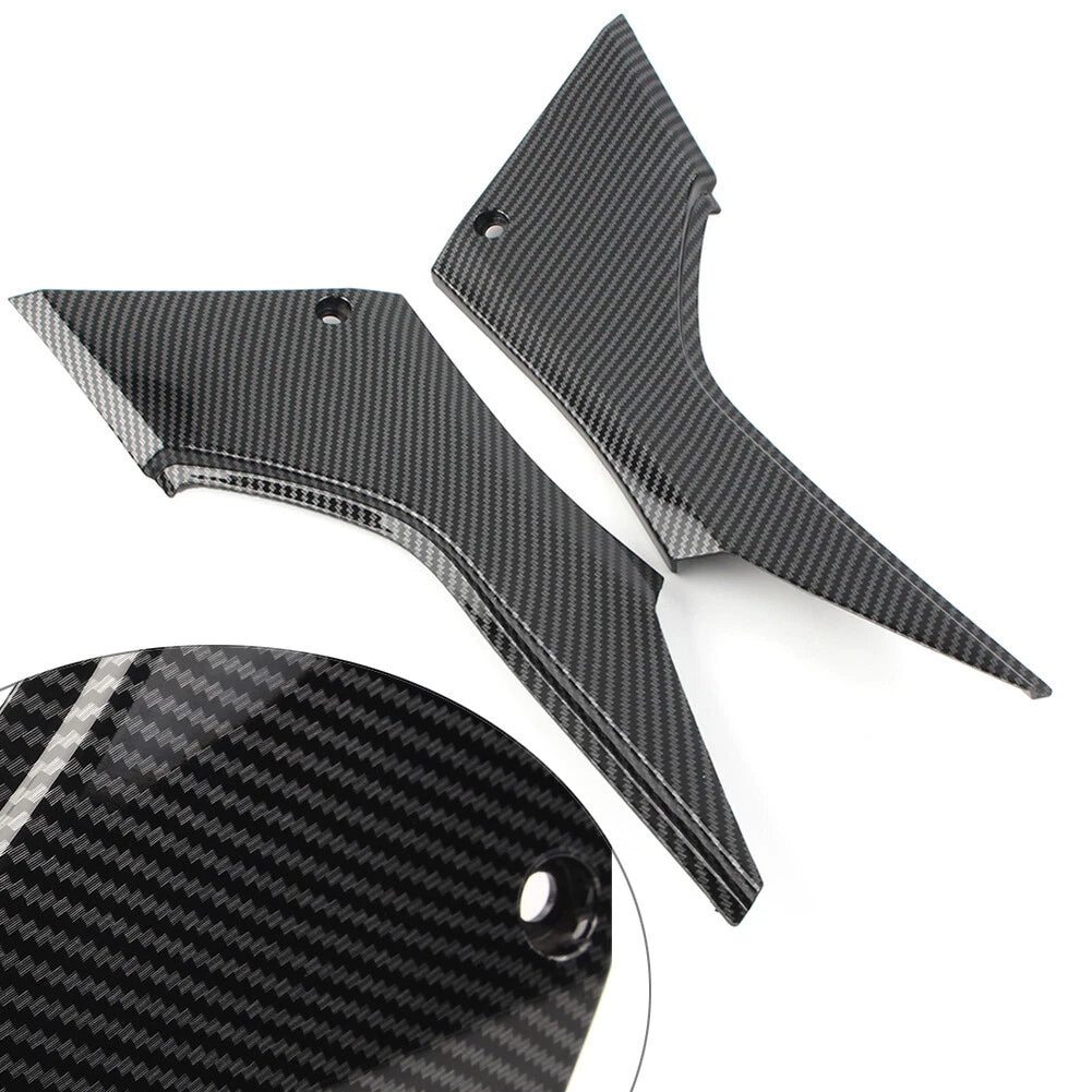Carbon Fiber Side Seat Fairing Cowl Panel for Kawasaki Ninja 300 (2013–2017)