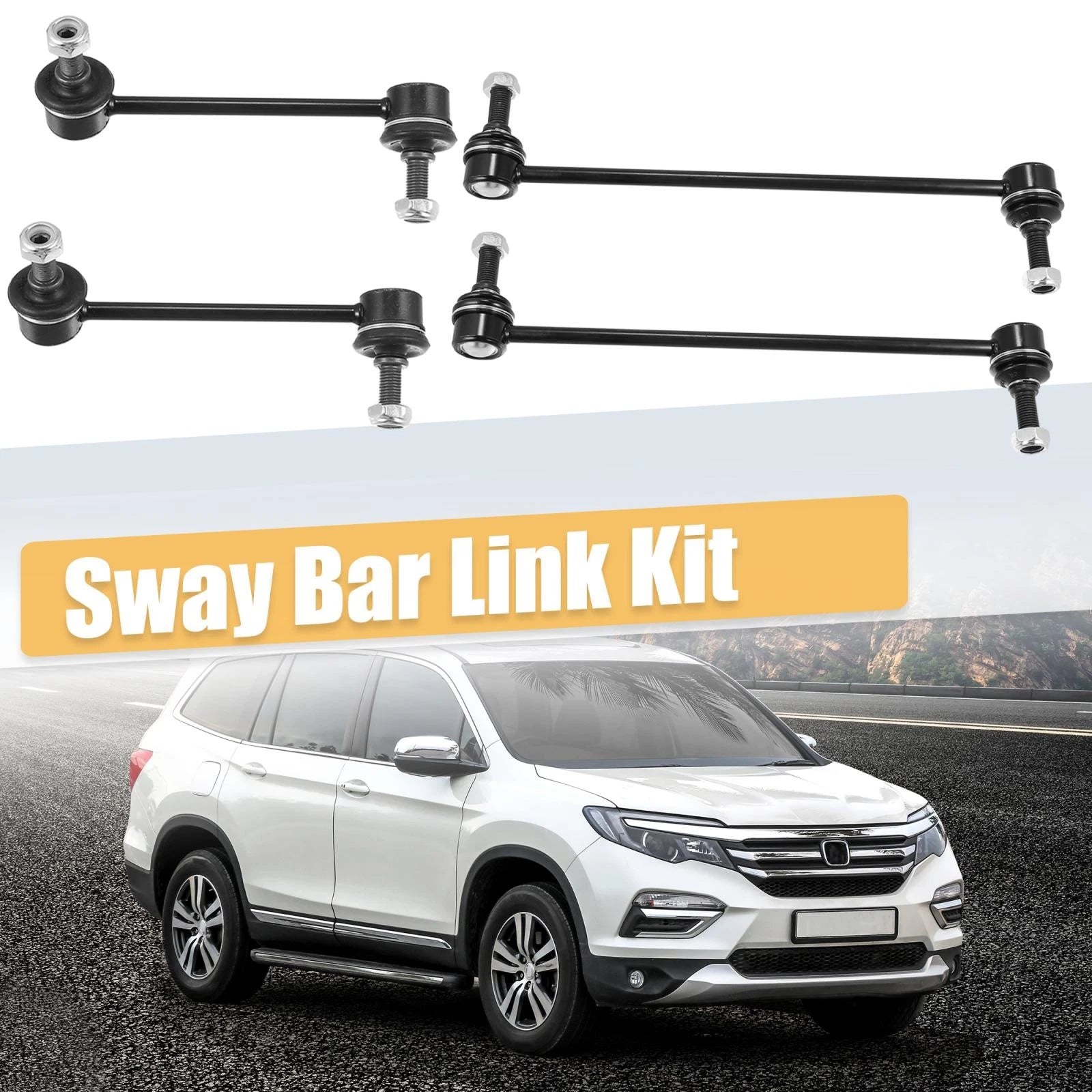 Set of 4 Sway Bar Links K90349 K90716 K90717 for Honda Pilot (2003–2008)
