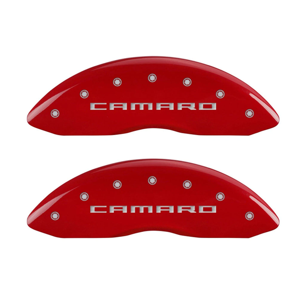 Caliper Covers Red Gen 5 Style Replacement for 2012 Camaro SS 45th (2012–2015)