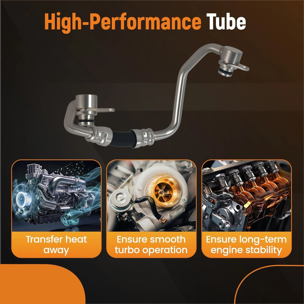 Turbo Water Coolant Pipe Line for BMW 135i 335i 535i 740Li X6 (2007–2013)