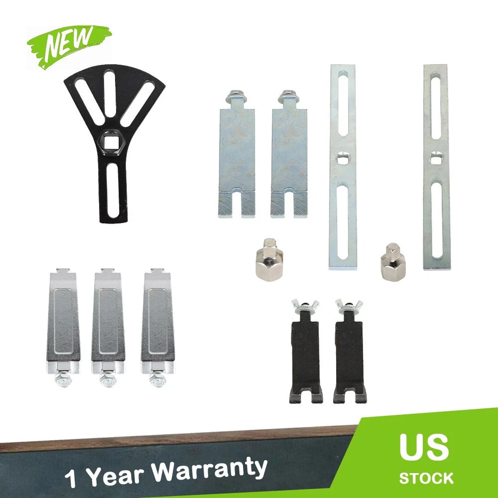 Set of 3 Adjustable Fuel Pump Tank Lid Cover Wrenches for Universal Use