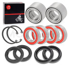 Front Rear Wheel Bearing Seals for Yamaha Big Bear 400 YFM400FB (2007–2012)
