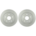 Set of 2 Bosch QuietCast Rear Disc Brake Rotors for RX300 Highlander (2001–2007)
