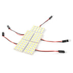 5x White LED 5050 15SMD Dome Lights for Car Interior (Universal)